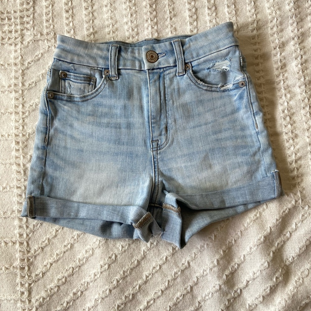 high waisted shorts